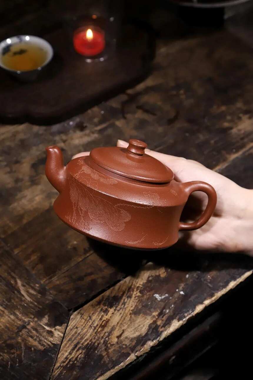 「祥和壶」顾爱华 （国工艺美术师）宜兴原矿紫砂茶壶