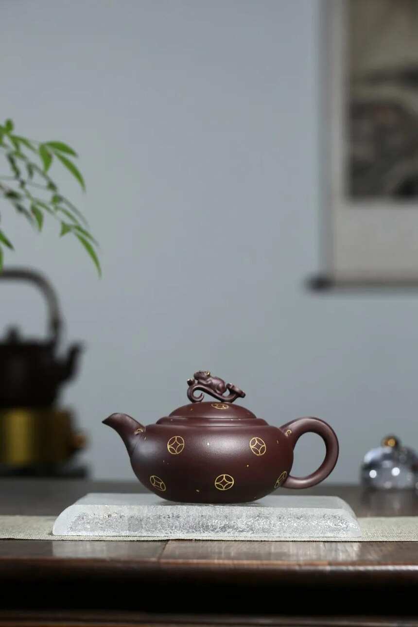 「鼠你有钱」孙泽华（国工艺美术师）宜兴原矿紫砂茶壶