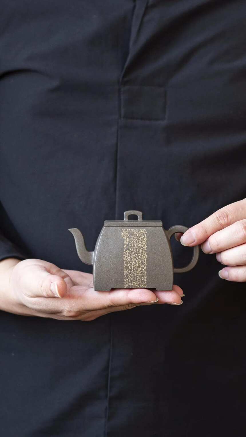 刘伟，宜兴原矿紫砂茶壶，贤方·兰亭集序·210cc