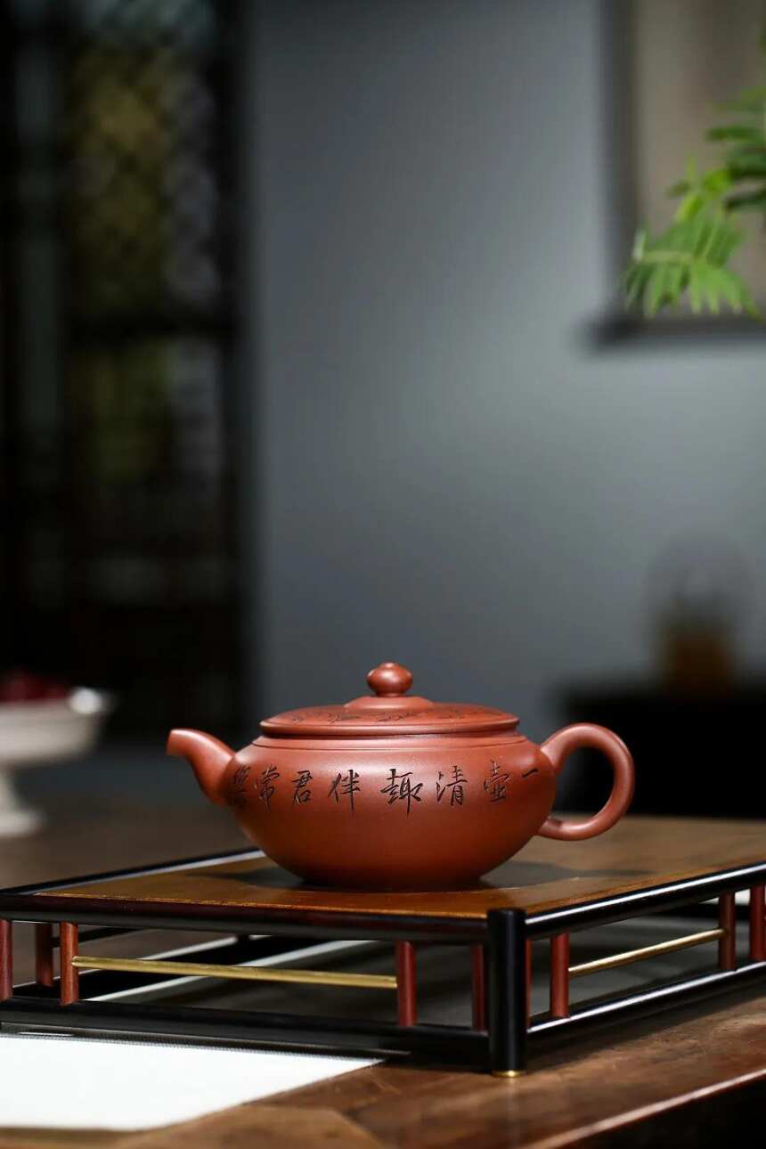 「清香」宜兴刘彩萍原矿清水泥紫砂茶壶