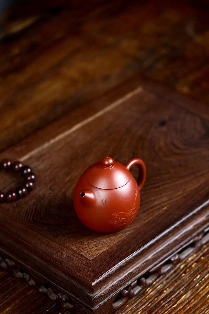 《龙蛋》，原矿大红袍 180cc，吴勇军，宜兴原矿紫砂茶壶