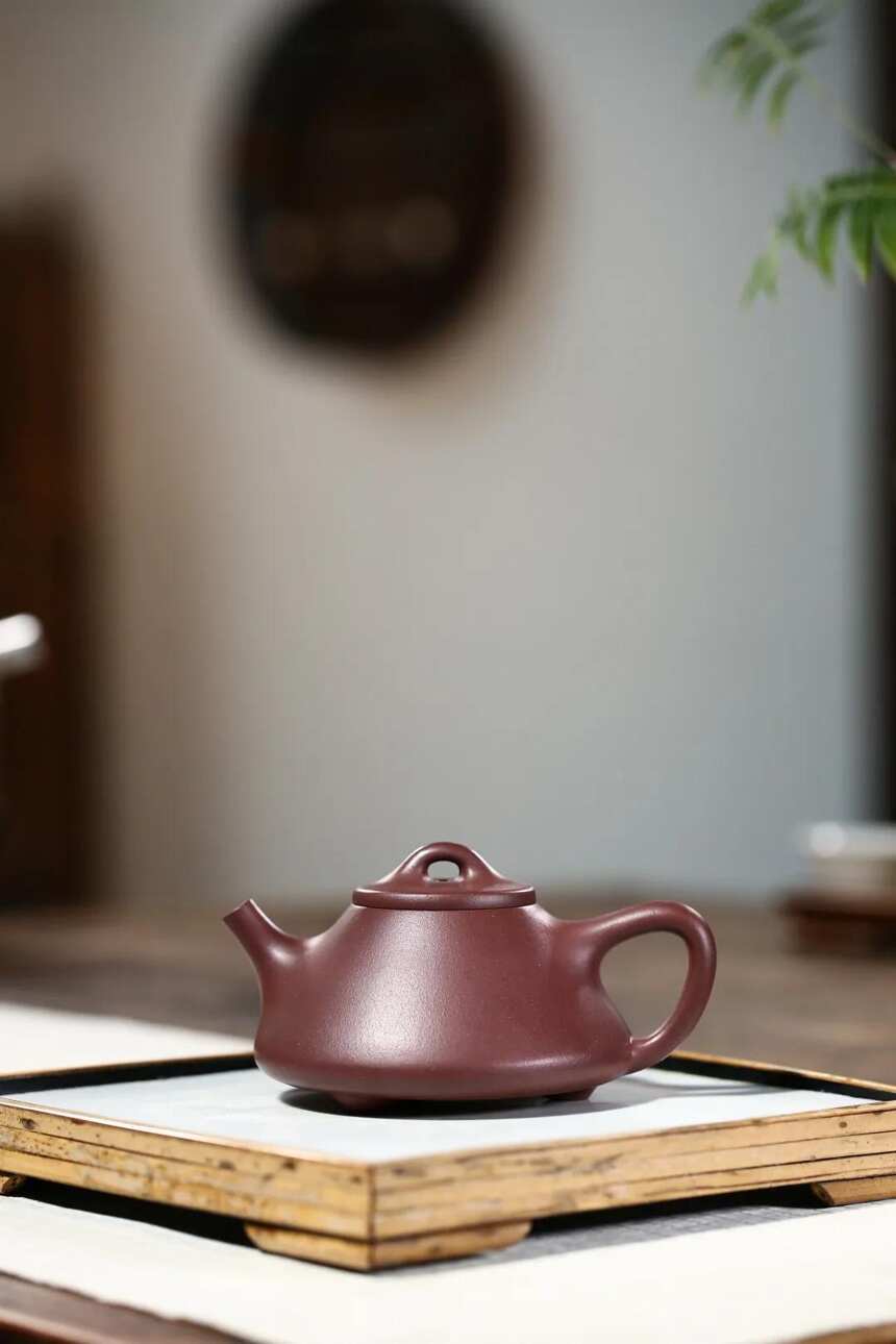「子冶石瓢」许响新（国助理工艺美术师）宜兴原矿紫砂茶壶