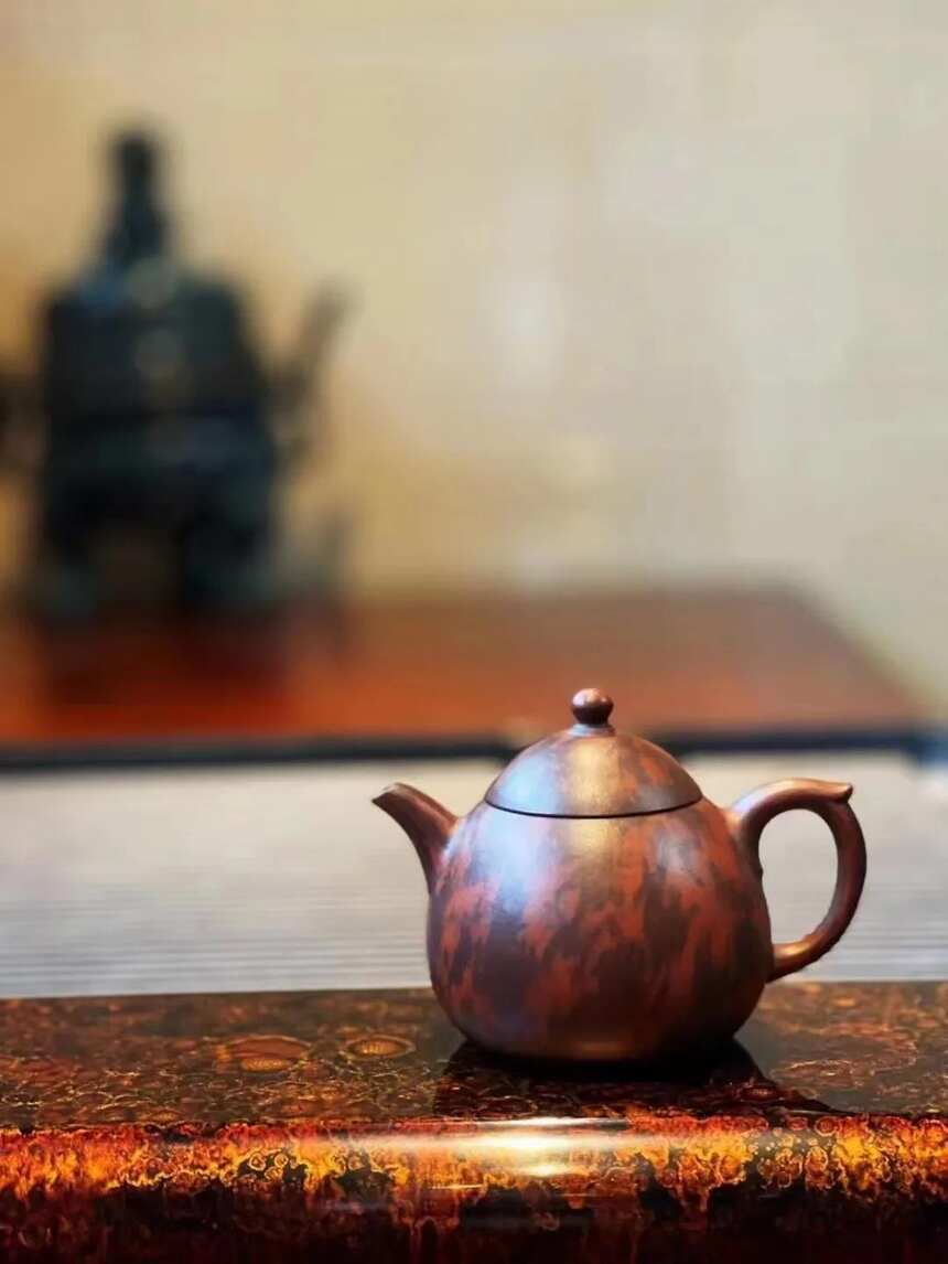 惠祥云老师极具个人特色的泥料，搭配实用的器型，茶人首选