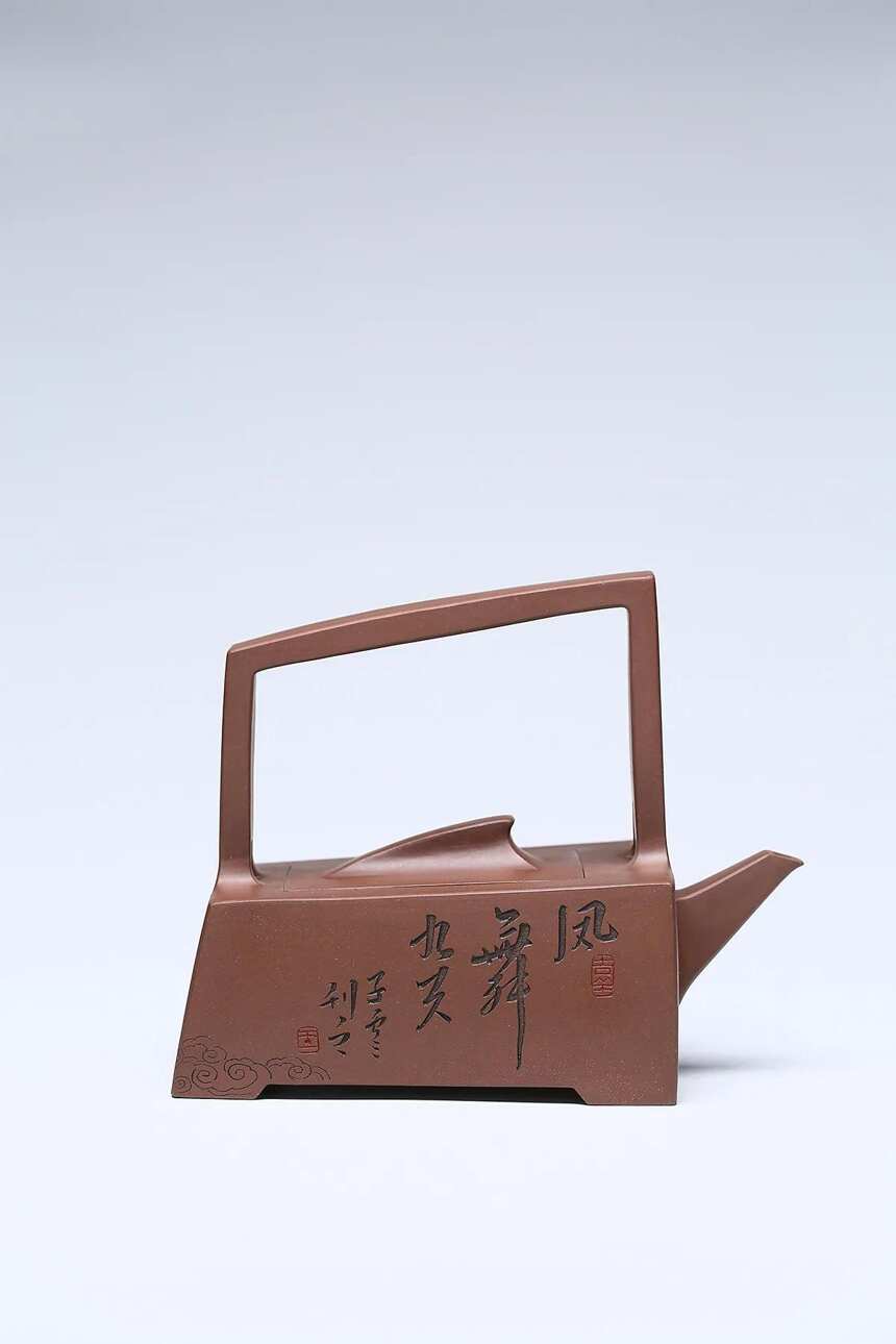 准研高艺术品收藏推荐「一帆风顺」羊脂玉泥容量 520cc 王玉芳
