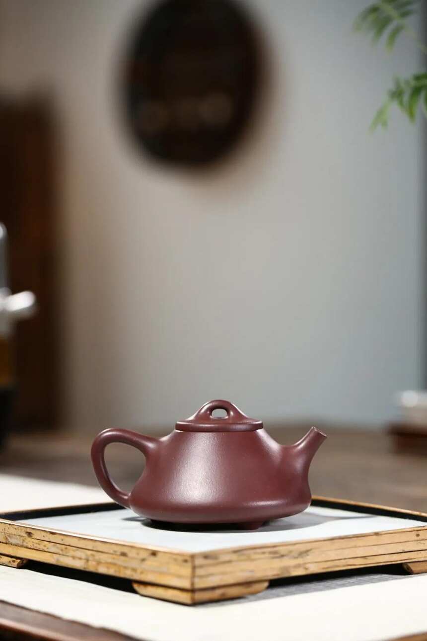 「子冶石瓢」许响新（国助理工艺美术师）宜兴原矿紫砂茶壶