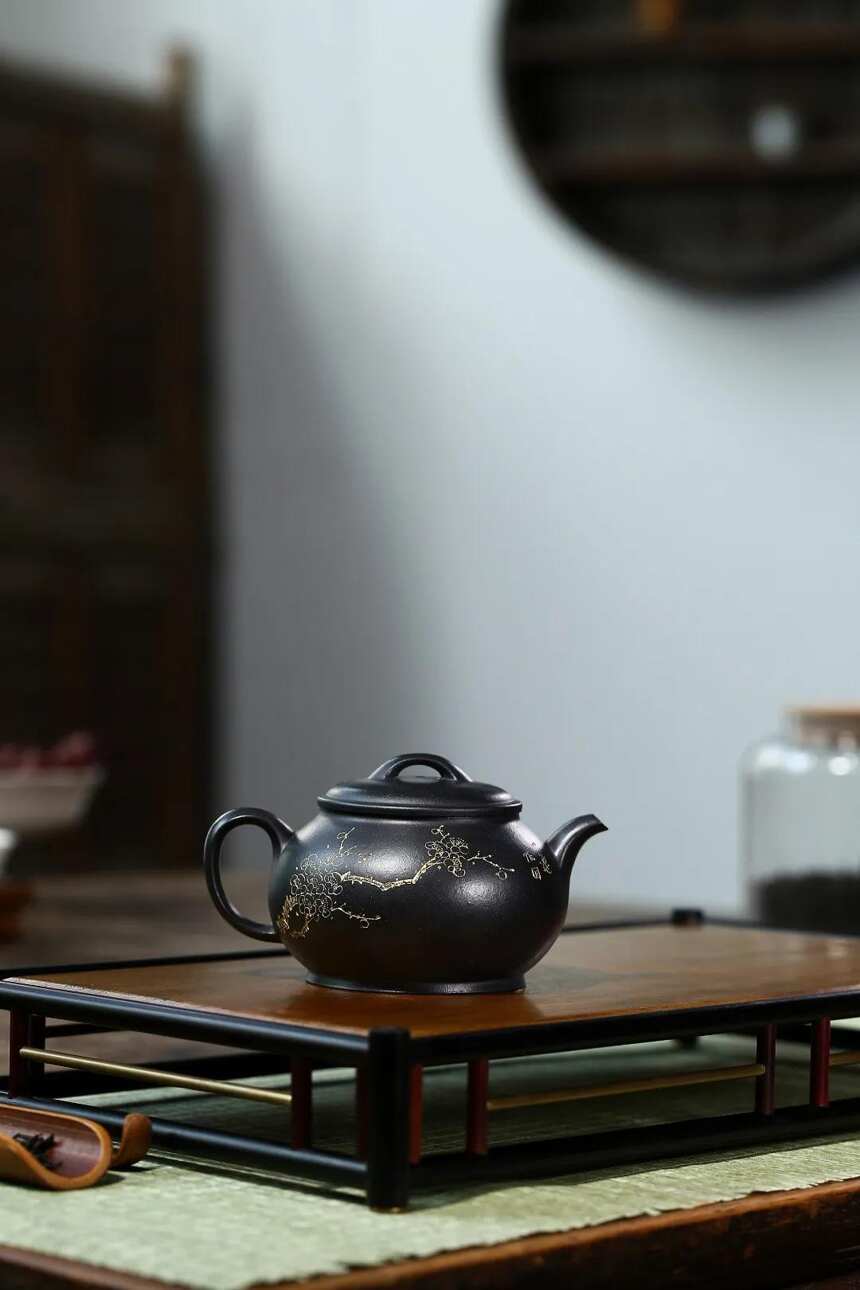 「福圆」许响新（国助理工艺美术师）宜兴原矿紫砂茶壶