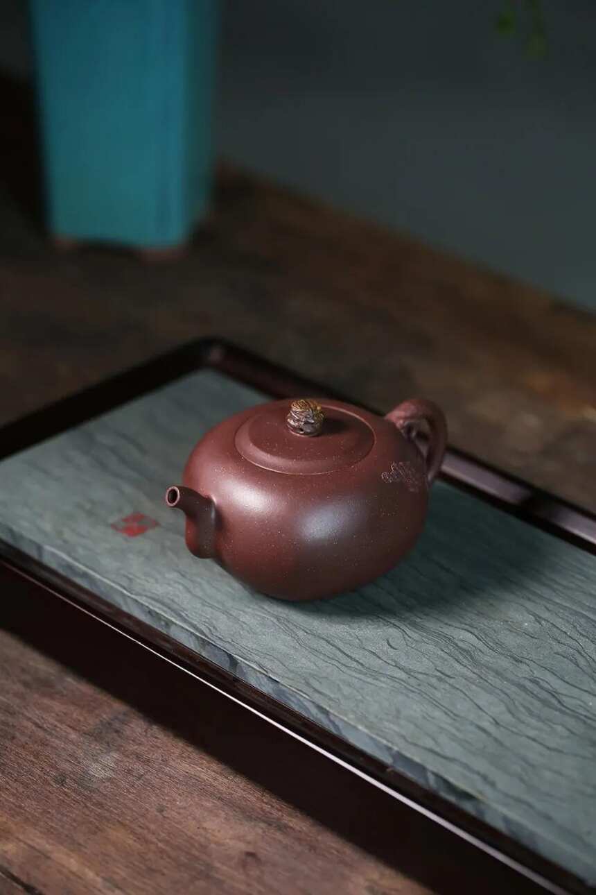 冯小俊 宜兴原矿紫砂茶壶