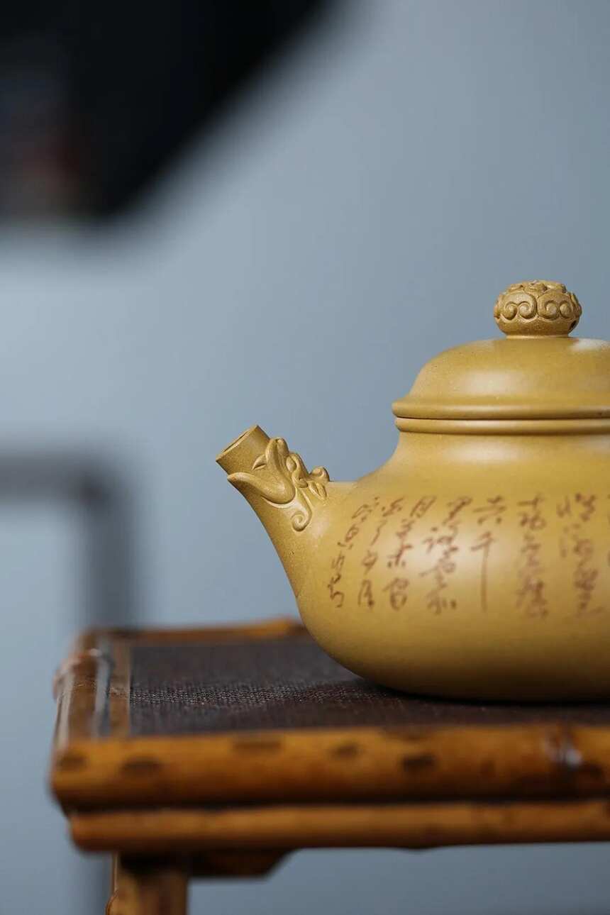 双国工潘国和新许涛联手制作的宜兴原矿紫砂茶壶