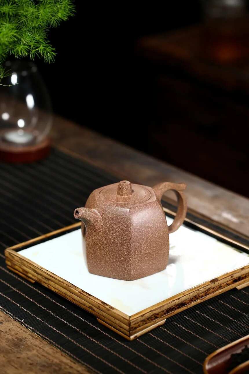「六方井栏」范俊华（国助理工艺美术师）宜兴原矿紫砂茶壶