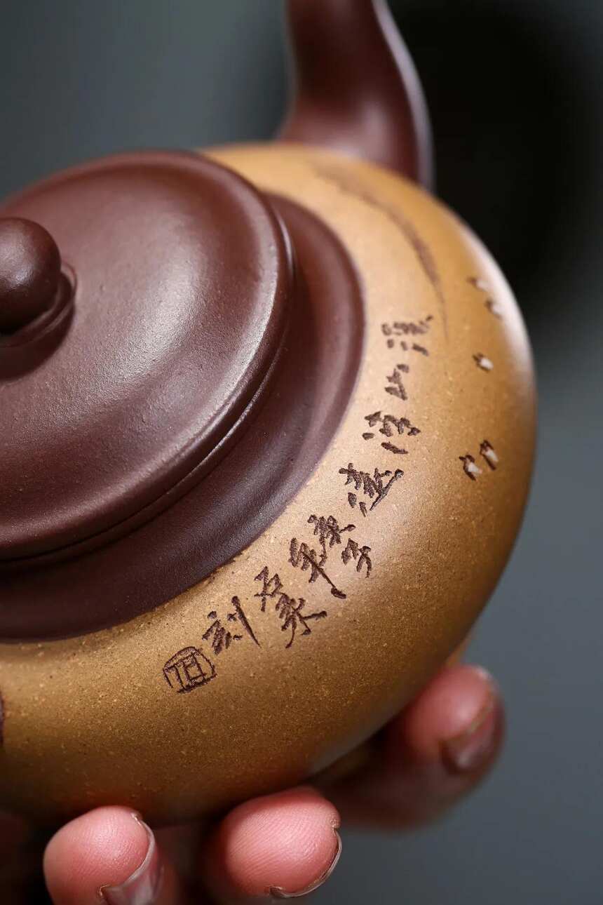 「笑樱」刘彩萍（国工艺美术师）宜兴原矿紫砂茶壶