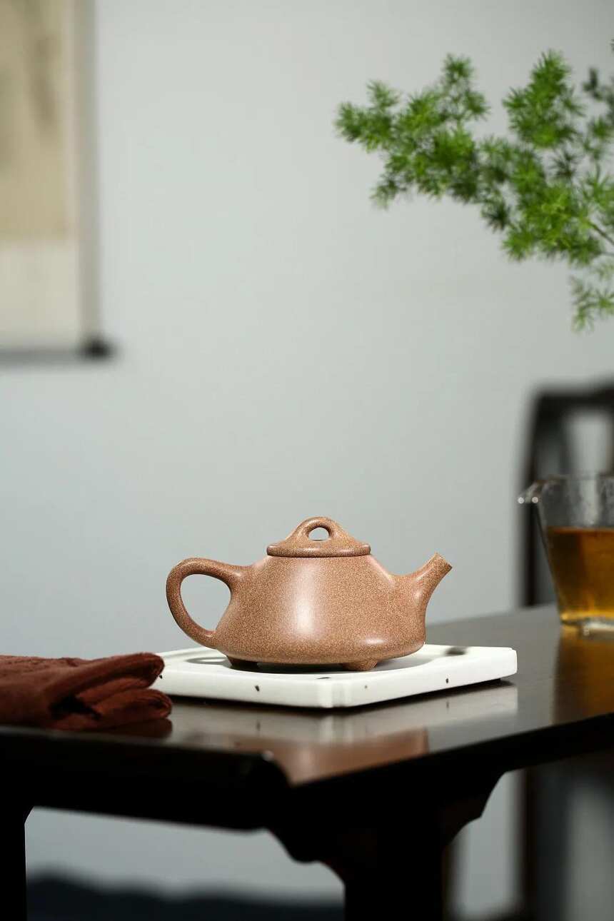 「子冶石瓢」范俊华（国助理工艺美术师）宜兴原矿紫砂茶壶