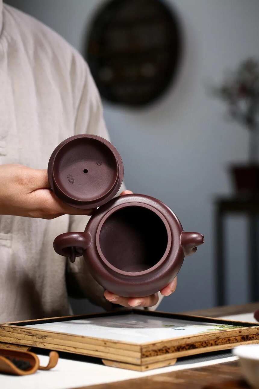 「悟道」许响新（国助理工艺师）宜兴原矿紫砂茶壶