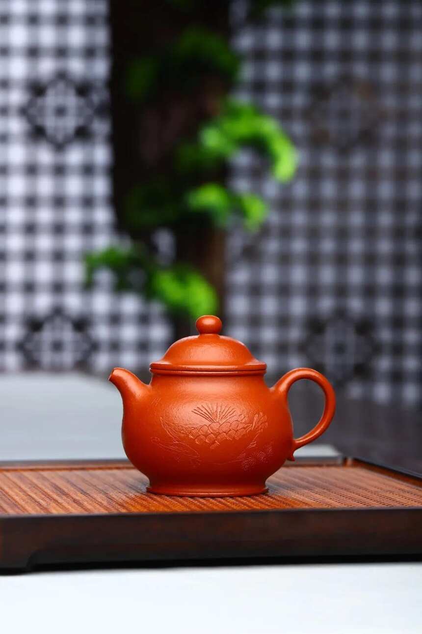 潘壶王志芳（国工艺美术师）宜兴原矿紫砂茶壶