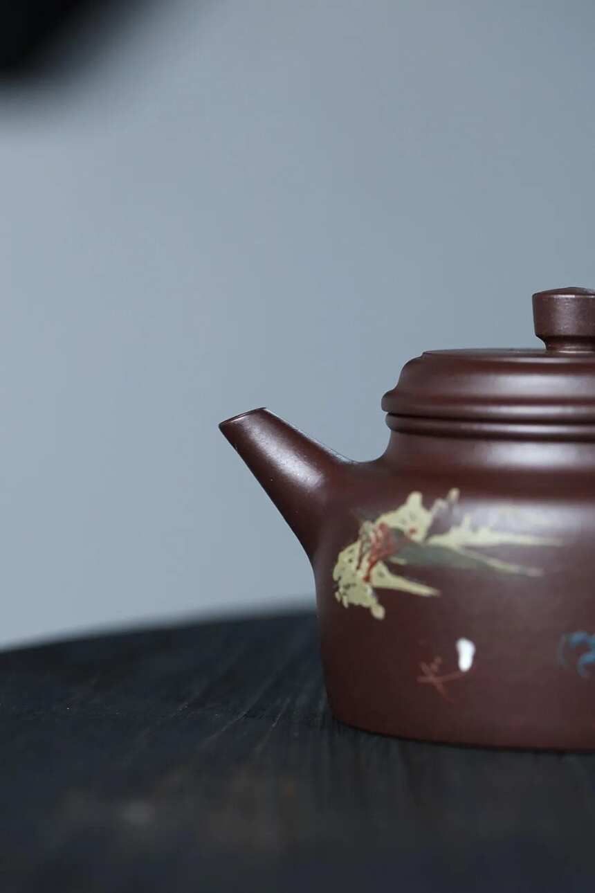 韩惠琴（国高工艺美术师）宜兴原矿紫砂茶壶