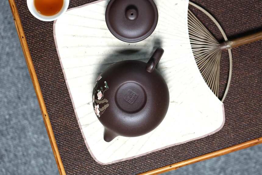 「仿古」许涛（国工艺美术师）宜兴原矿紫砂茶壶