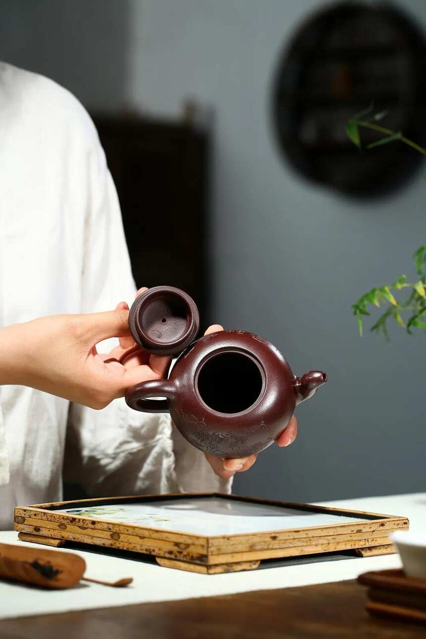 「一粒珠」许夕萍（国助理工艺师）宜兴原矿紫砂茶壶