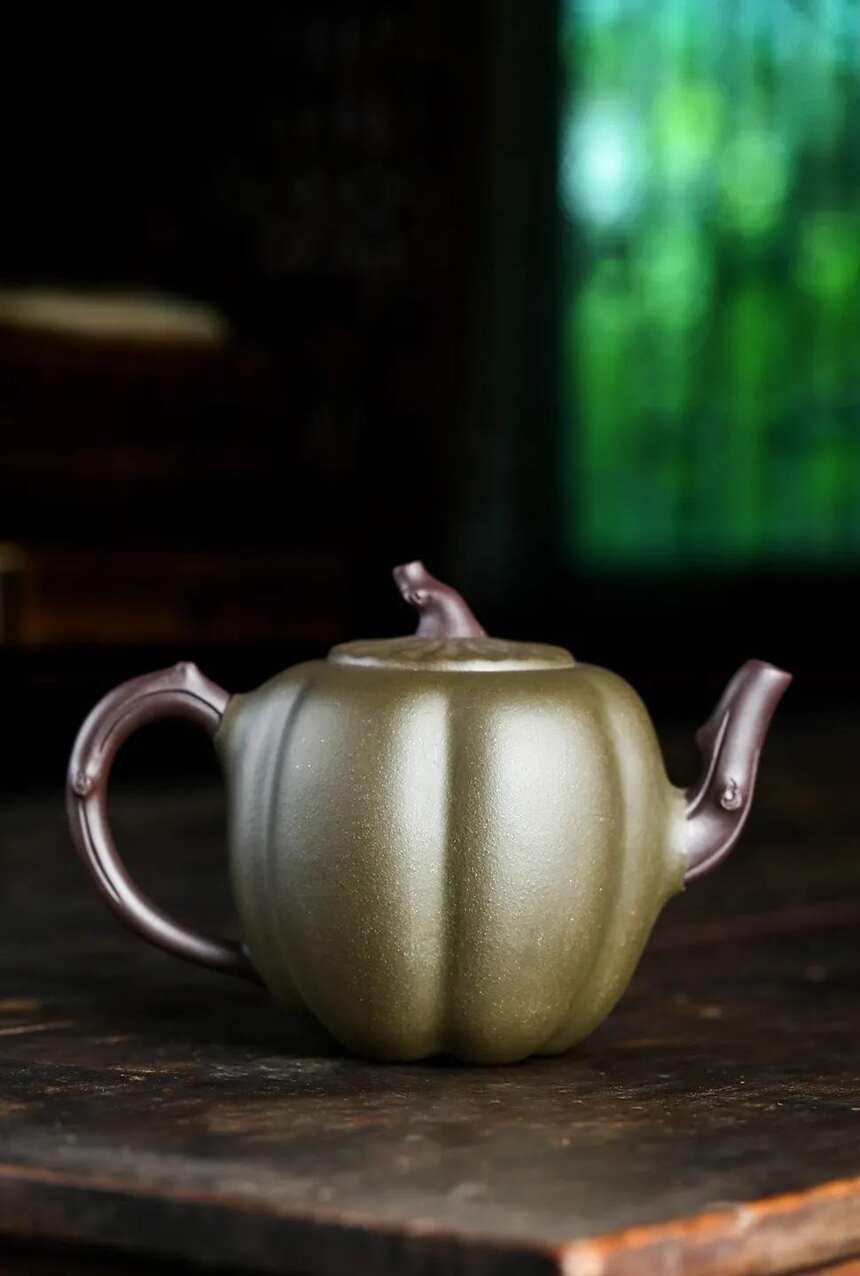 《瓜语》方勤平国工艺美术师宜兴原矿紫砂茶壶