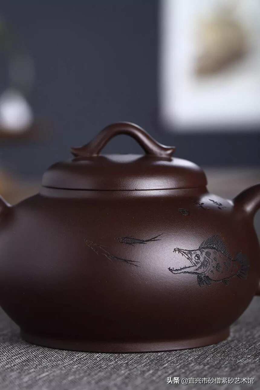 「云飞」狄姣姣（国工艺美术师）宜兴原矿紫砂茶壶，老紫泥