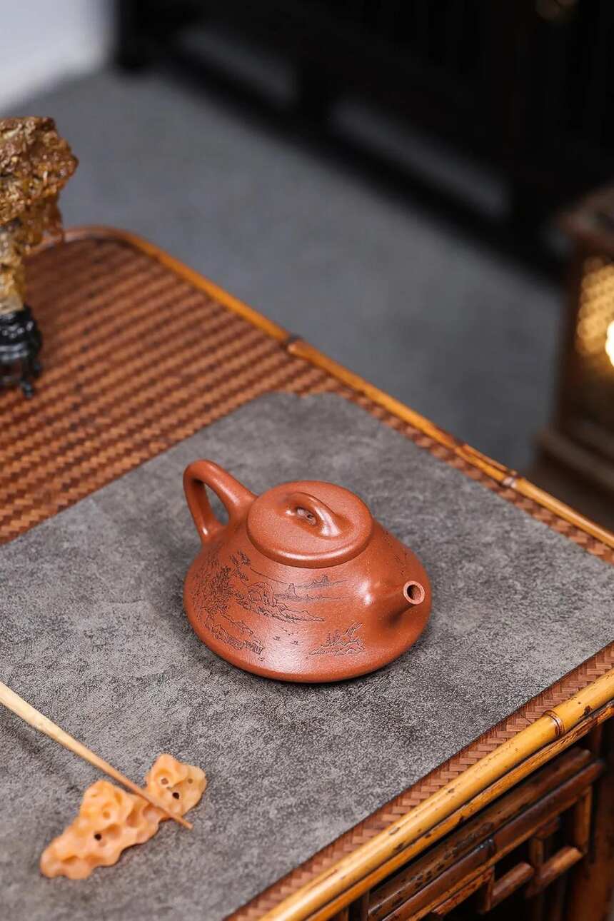 「玉瓢」降坡泥，范微琴（国高工艺美术师）宜兴原矿紫砂壶