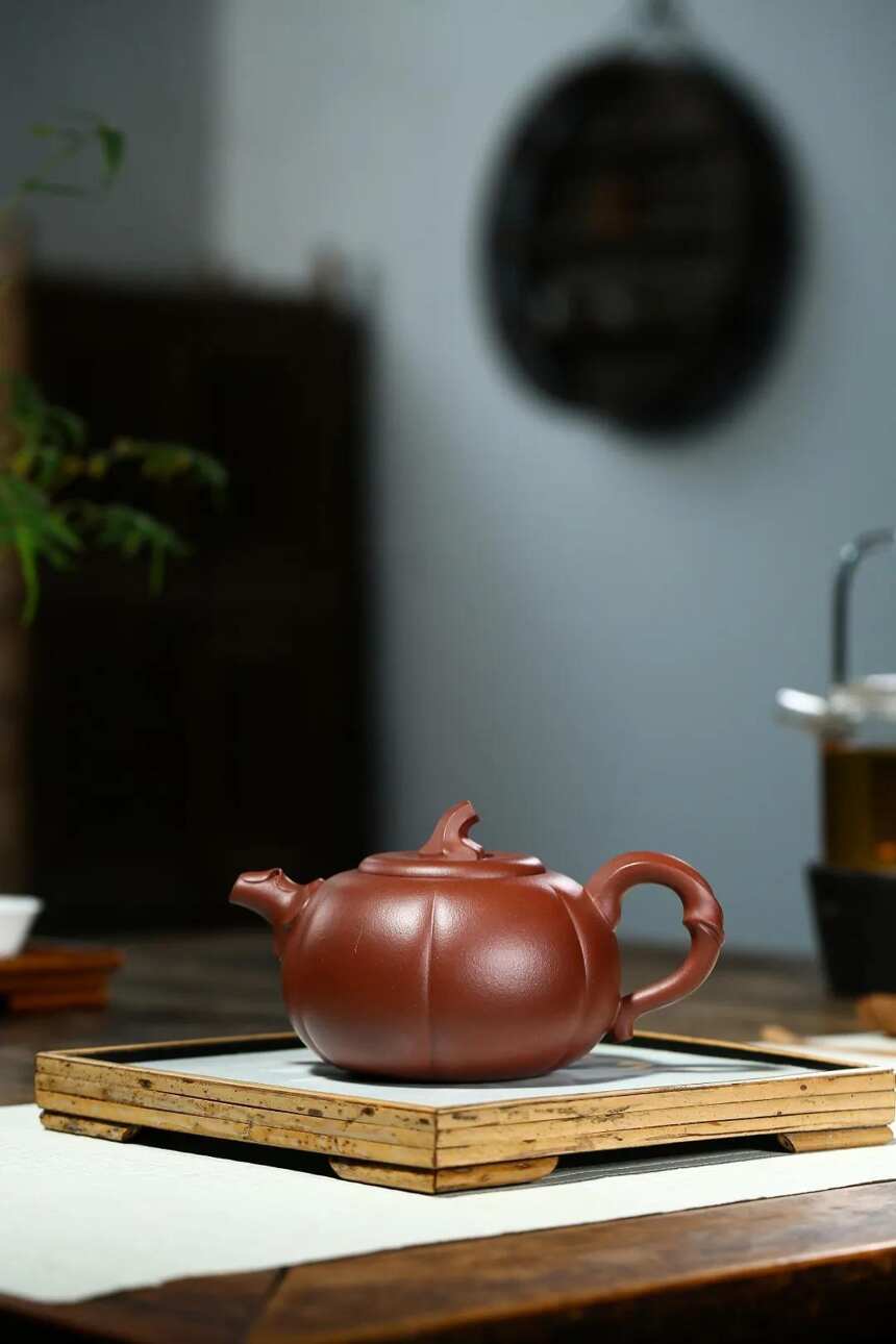 「南瓜壶」丁洪斌（国工艺美术师）宜兴原矿紫砂茶壶