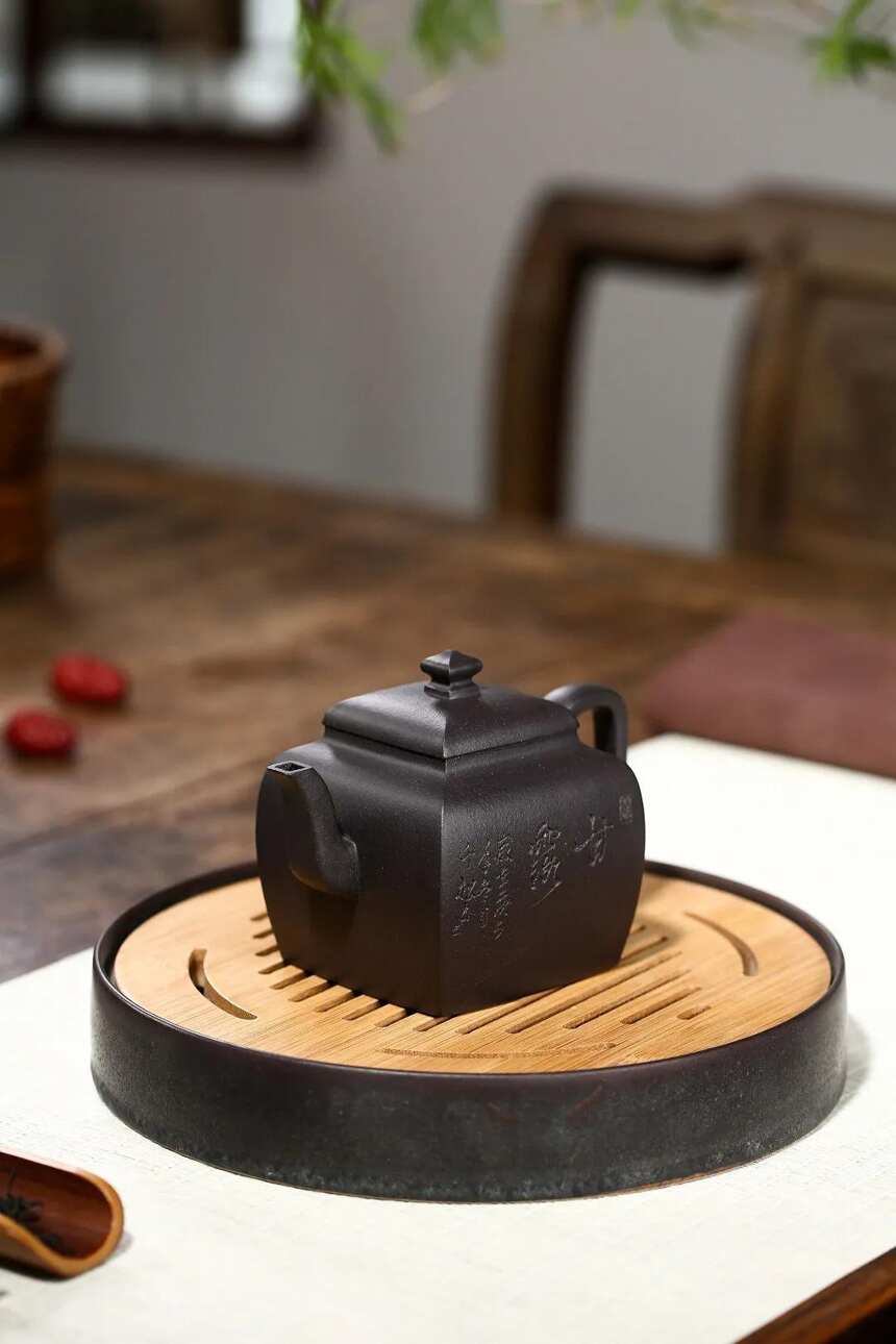 「甘露」陈晔（国工艺美术师）宜兴原矿紫砂茶壶