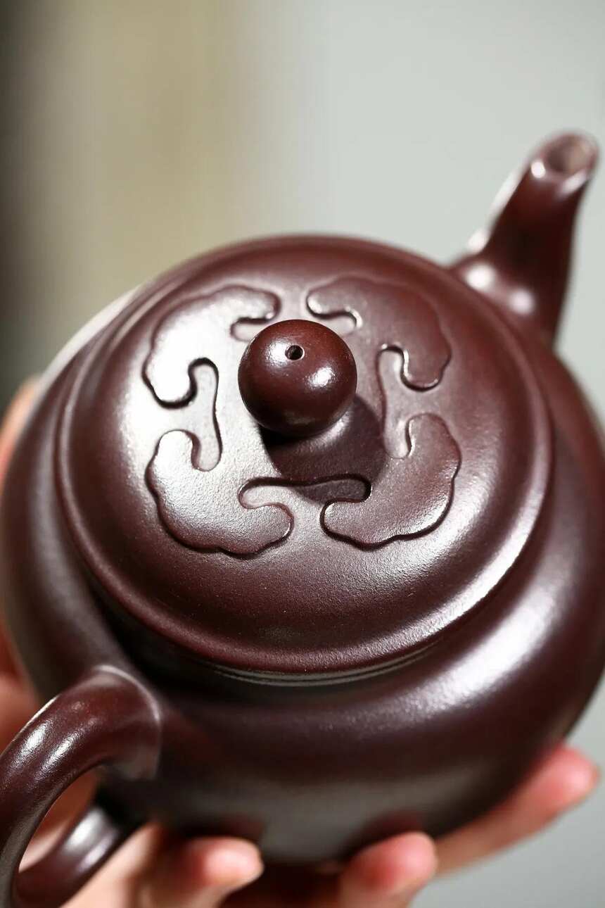 「大彬如意」刘彩萍（国工艺美术师）宜兴原矿紫砂茶壶