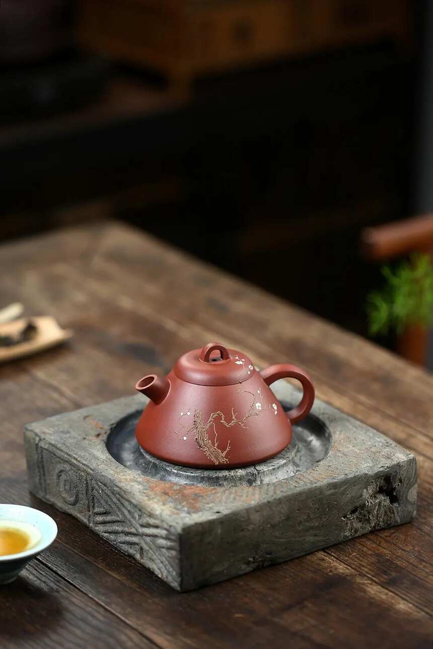 《石瓢》国工艺美术师 杨国琴 宜兴原矿紫砂茶壶