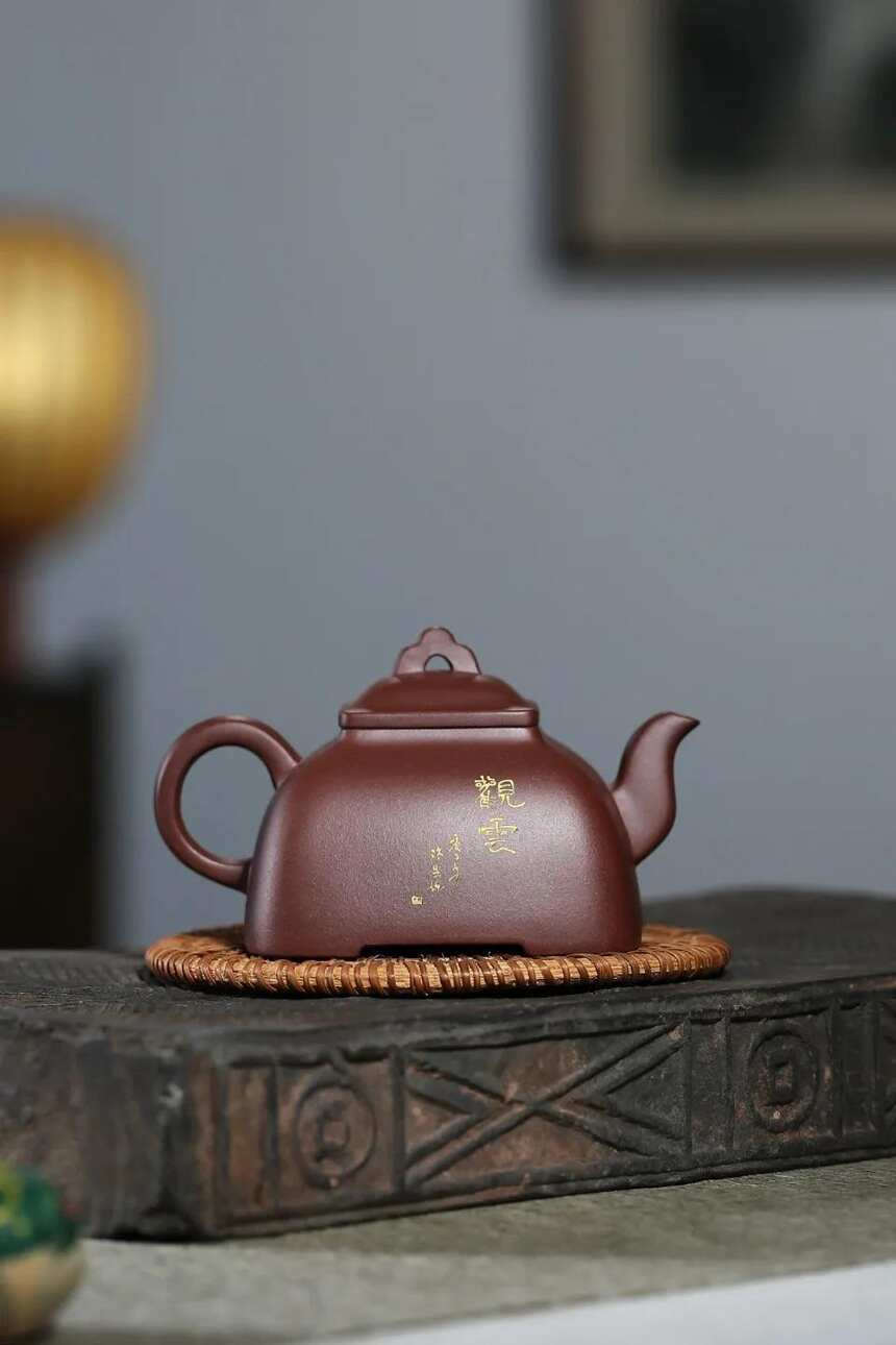 「孤棱」范林强 （国助理工艺美术师）宜兴原矿紫砂茶壶