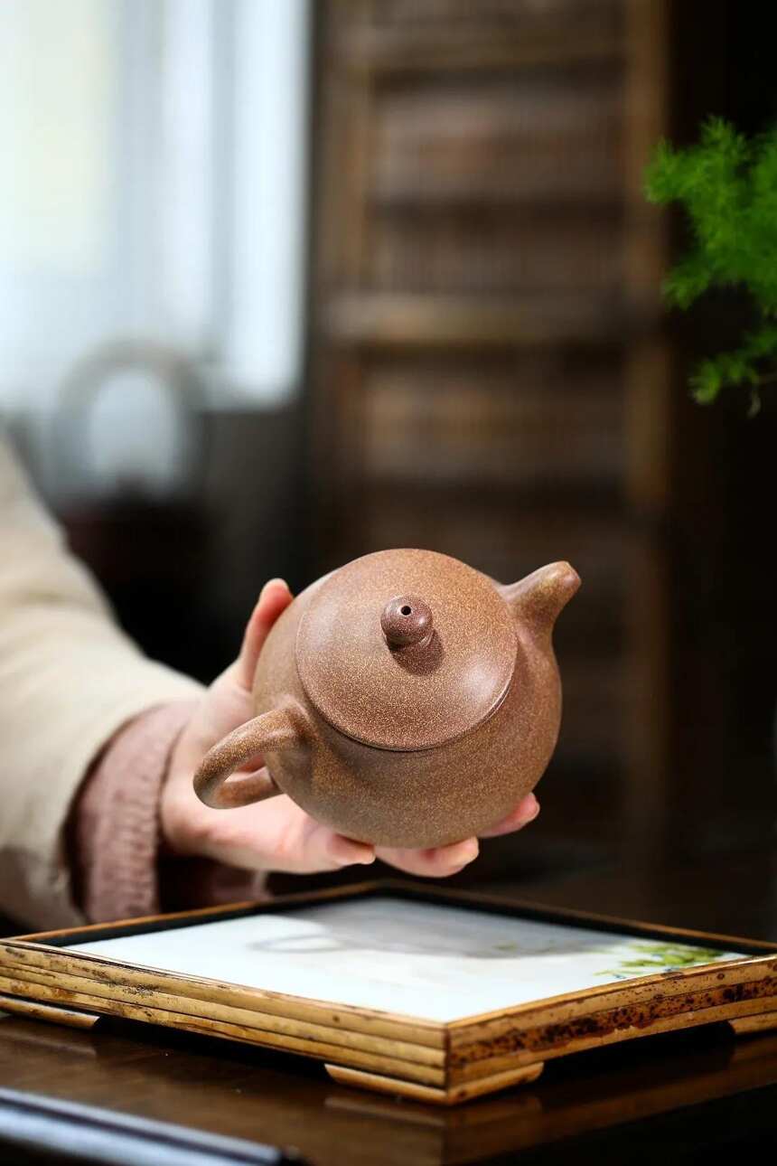 全手工「潘壶」范俊华（国助理工艺美术师）宜兴原矿紫砂茶壶