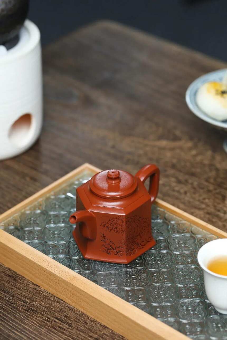 范程丽（研高省大师牟锦芬高徒）宜兴原矿紫砂茶壶