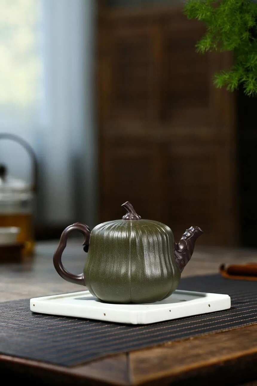 「高南瓜」蒋爱英（国高工艺美术师）宜兴原矿紫砂茶壶