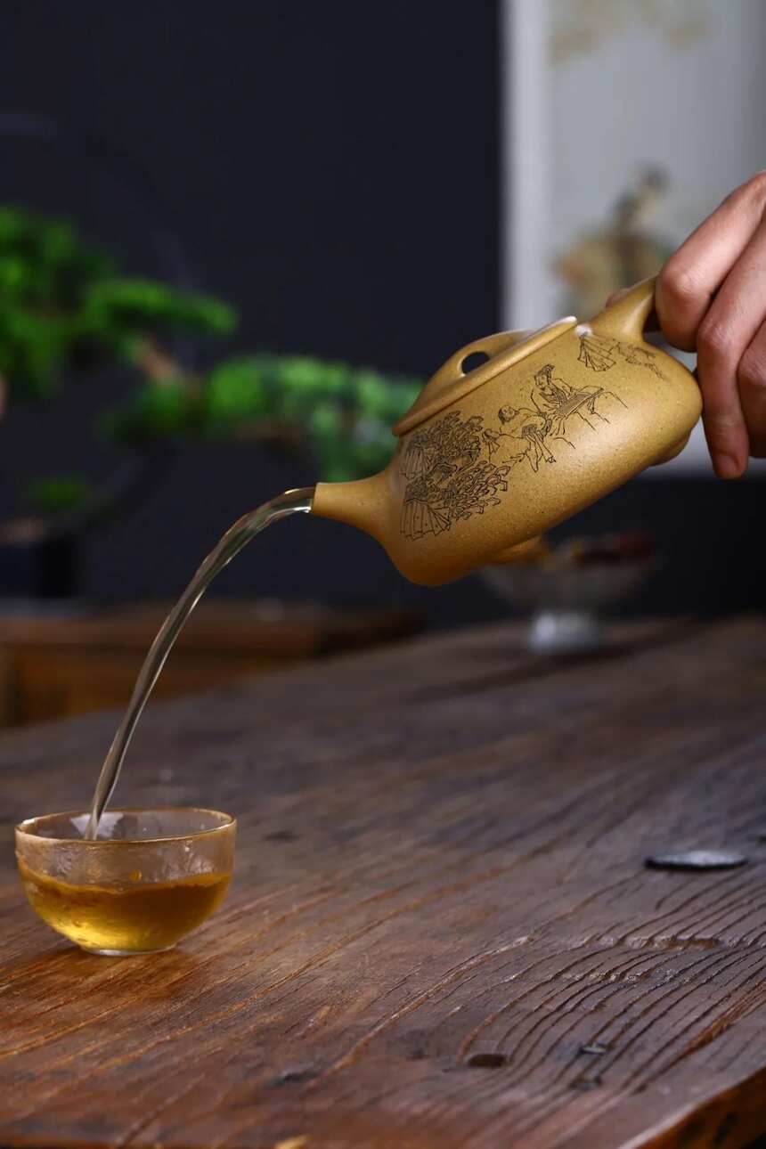 《景舟石瓢》唐田（国工艺美术师）宜兴原矿紫砂茶壶