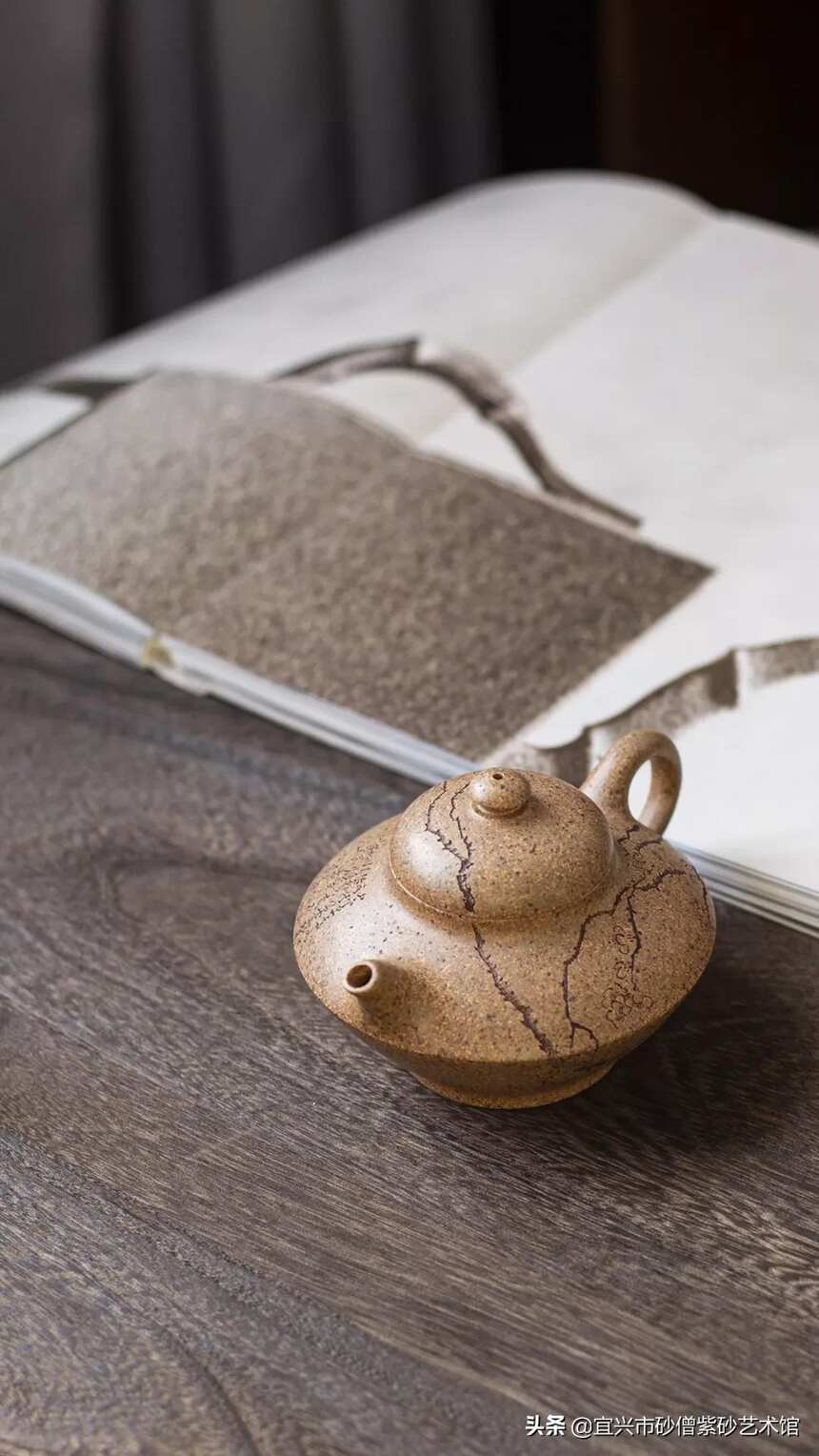 刘秀华，合欢·高温·宜兴原矿紫砂茶壶，