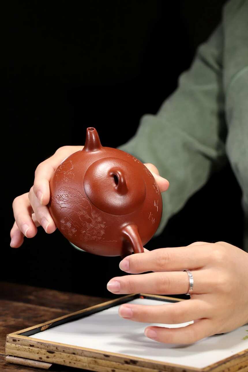 「乳瓢」孙泽华（国工艺美术师）宜兴原矿紫砂茶壶