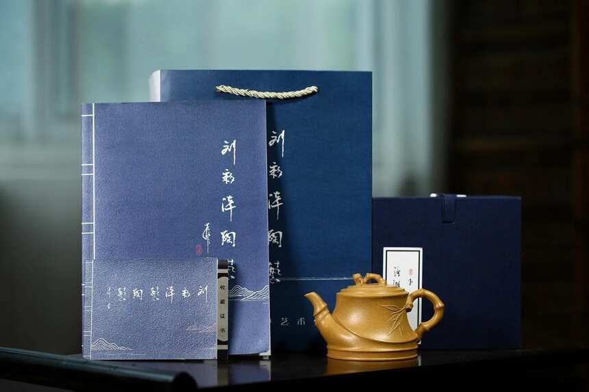 「节节高升」刘彩萍（国工艺美术师）宜兴原矿紫砂茶壶