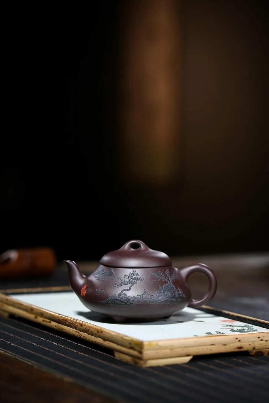 「汉堂石瓢」，刘志琴，文革紫泥，220cc手工精制