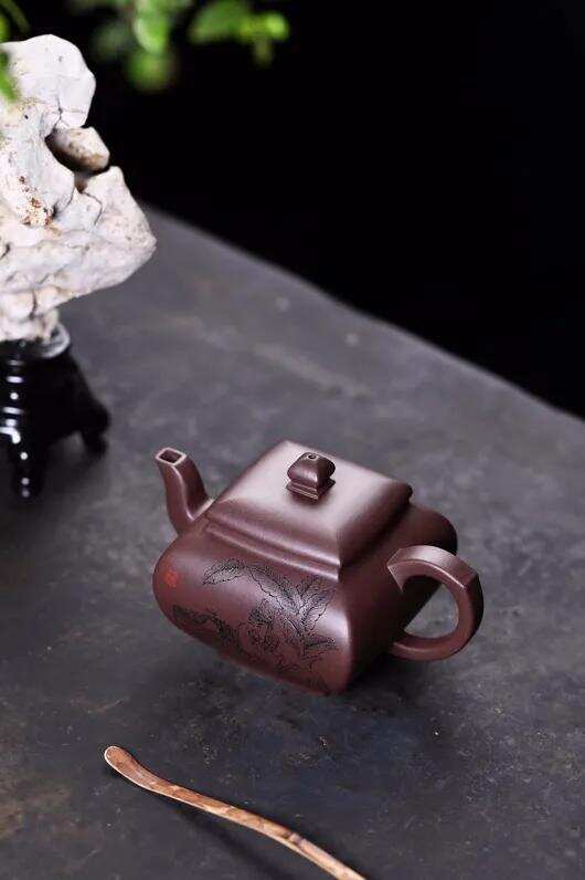 《四方传炉》范立君 国高工艺美术师 宜兴原矿紫砂茶壶