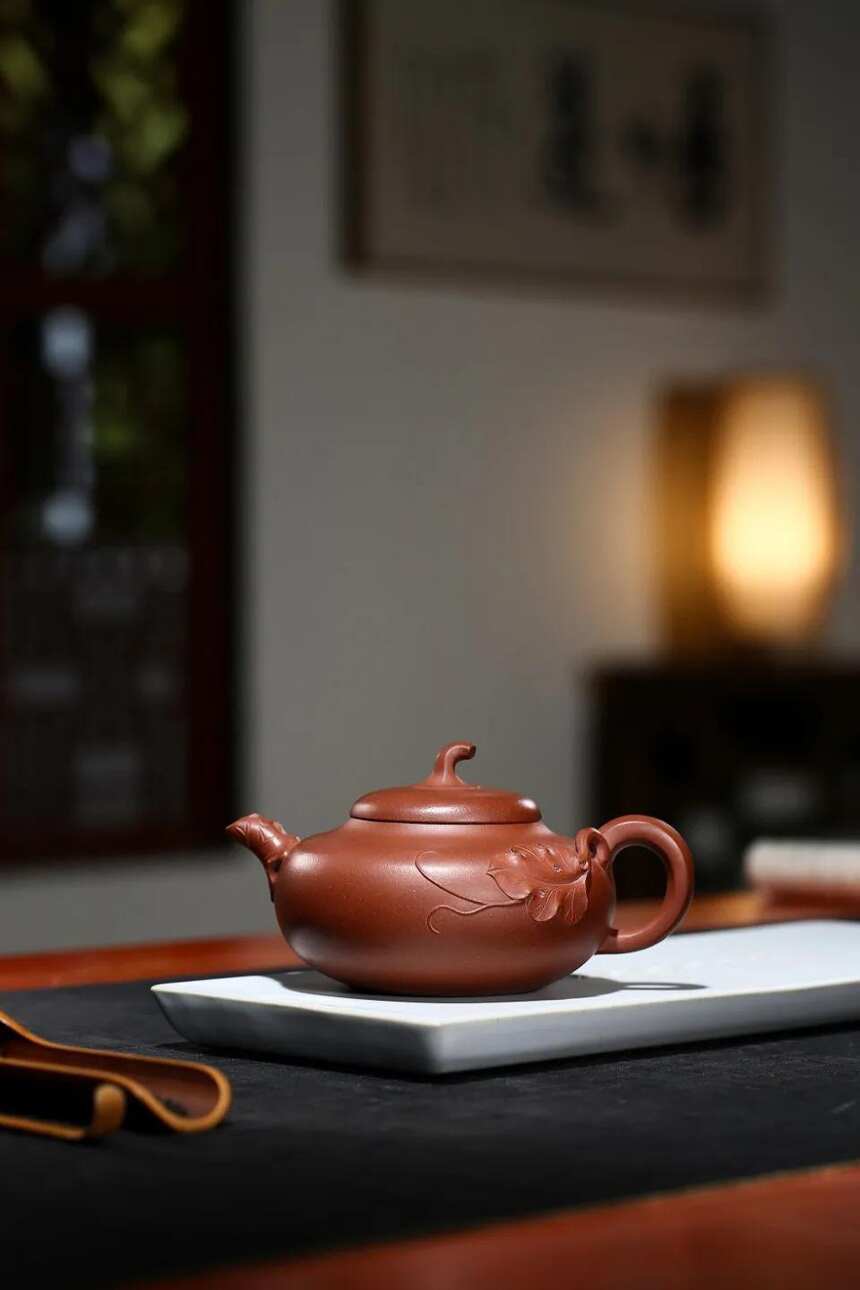 「茄瓜」宜兴刘彩萍原矿清水泥紫砂茶壶