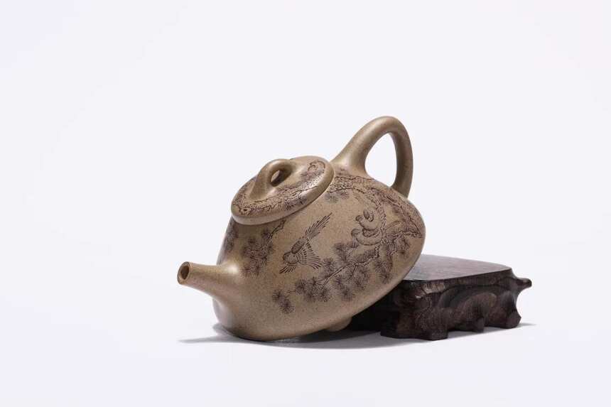 「子冶石瓢」范立君 国高工艺美术师 宜兴原矿紫砂茶壶