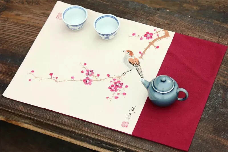 正山雅集 | 邀您品茗赏春，手绘茶席