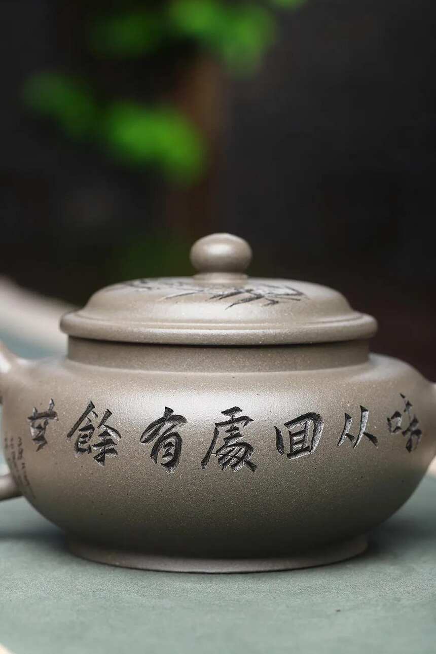 碗灯 唐田（国工艺美术师）宜兴原矿紫砂茶壶