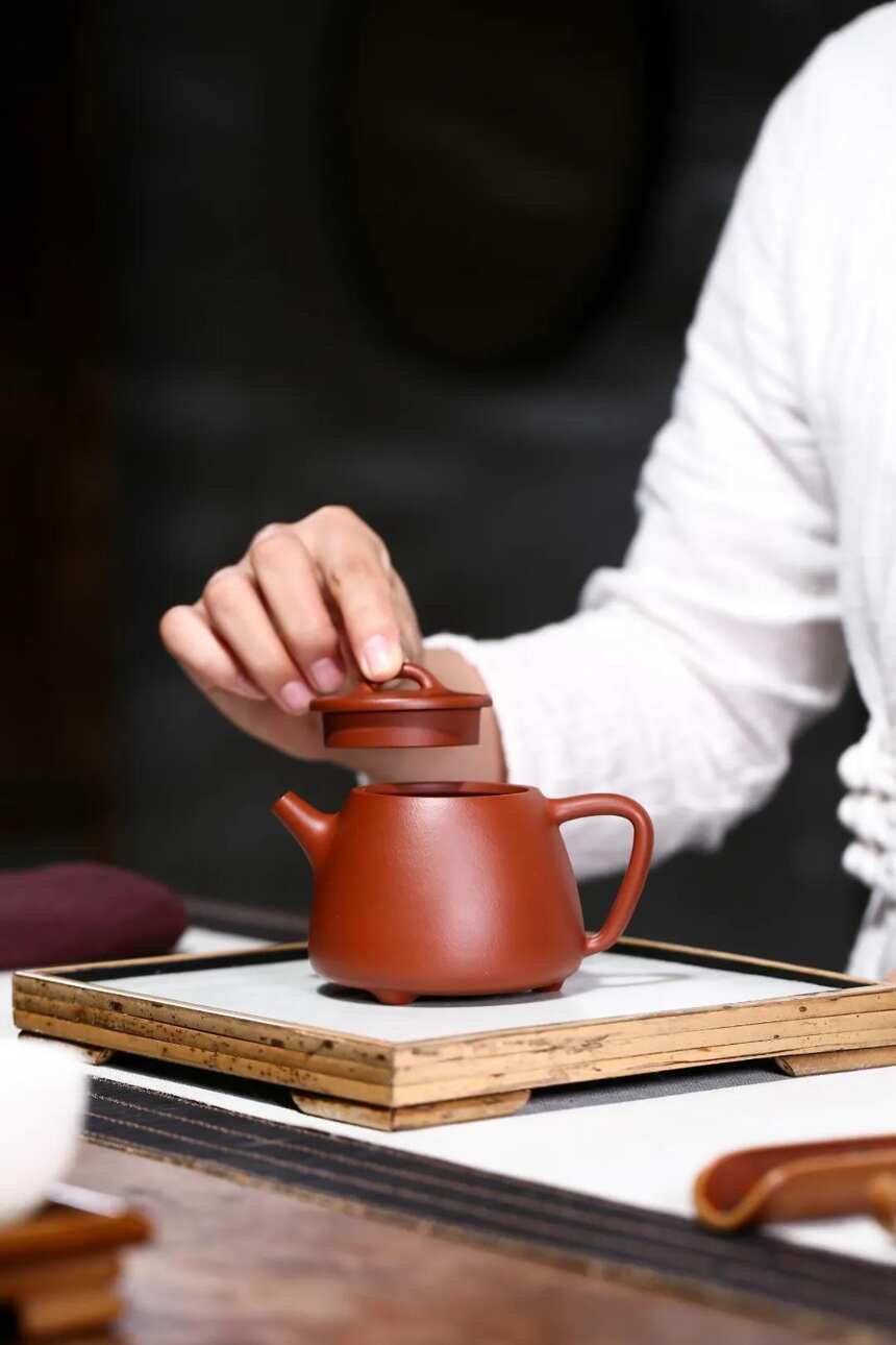 「高石瓢」欧侠（国工艺美术员）宜兴原矿紫砂茶壶