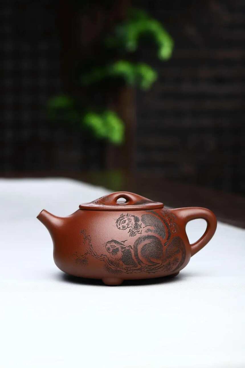 景州石瓢，原矿老底槽清泥，国高工艺美术师，宜兴原矿紫砂茶壶