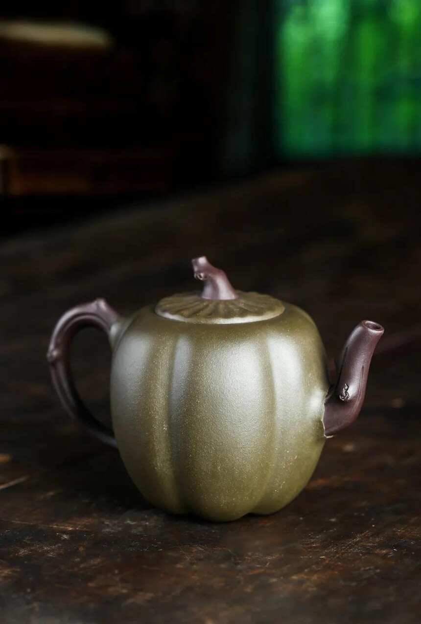 《瓜语》方勤平国工艺美术师宜兴原矿紫砂茶壶
