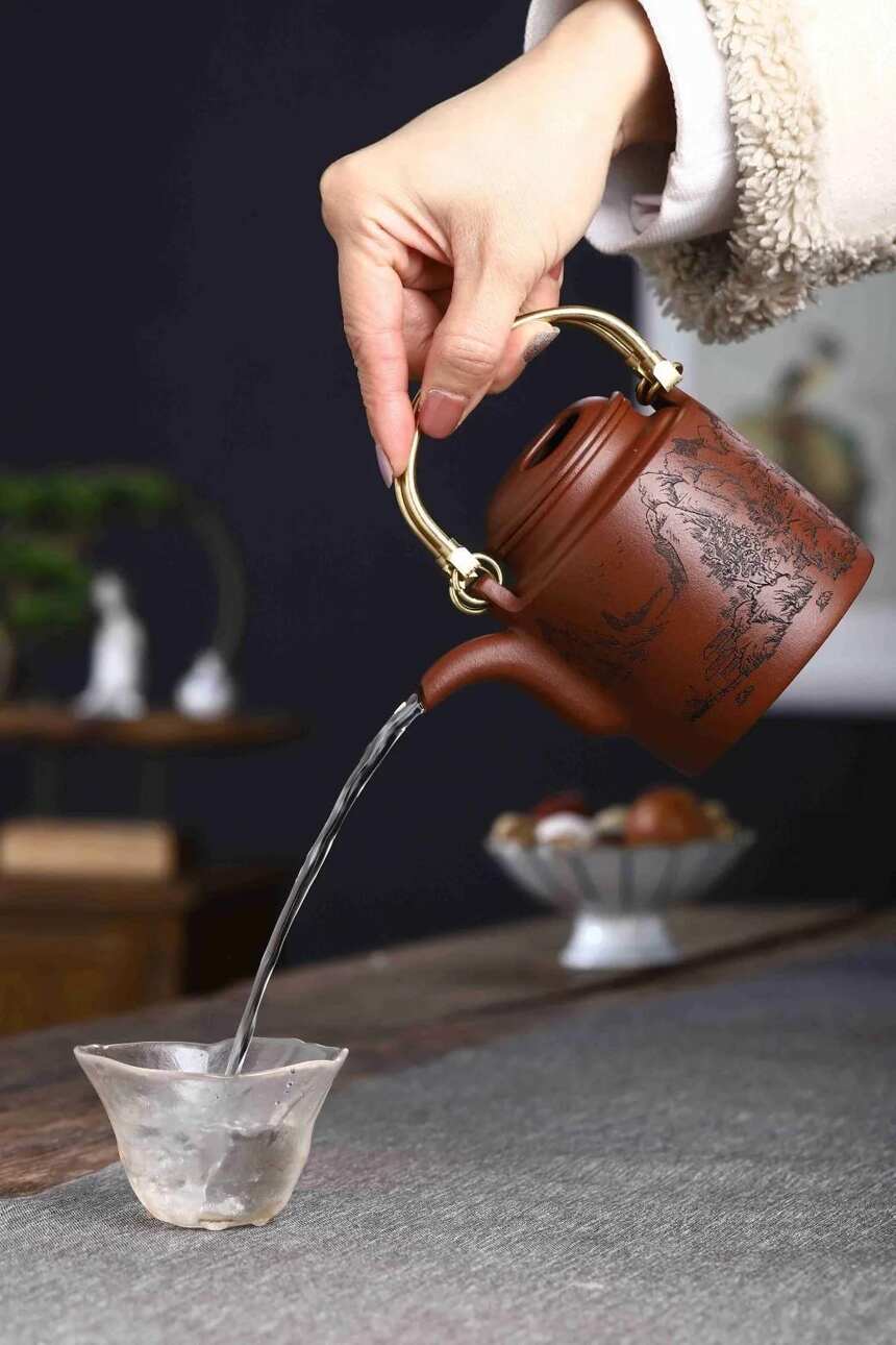 「牛盖洋桶」宜兴原矿紫砂茶壶