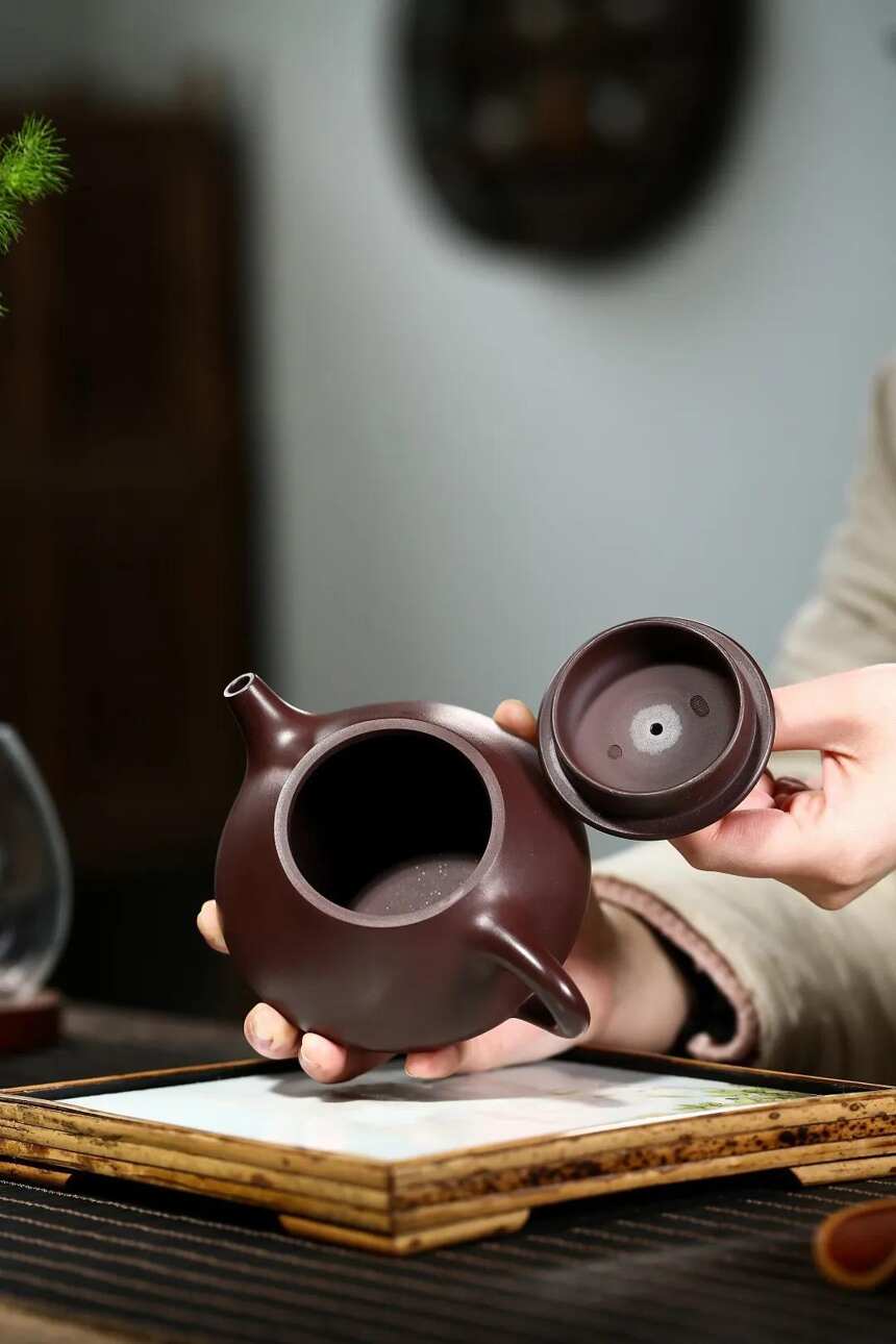 「景舟石瓢」范俊华（国助理工艺美术师）宜兴原矿紫砂茶壶