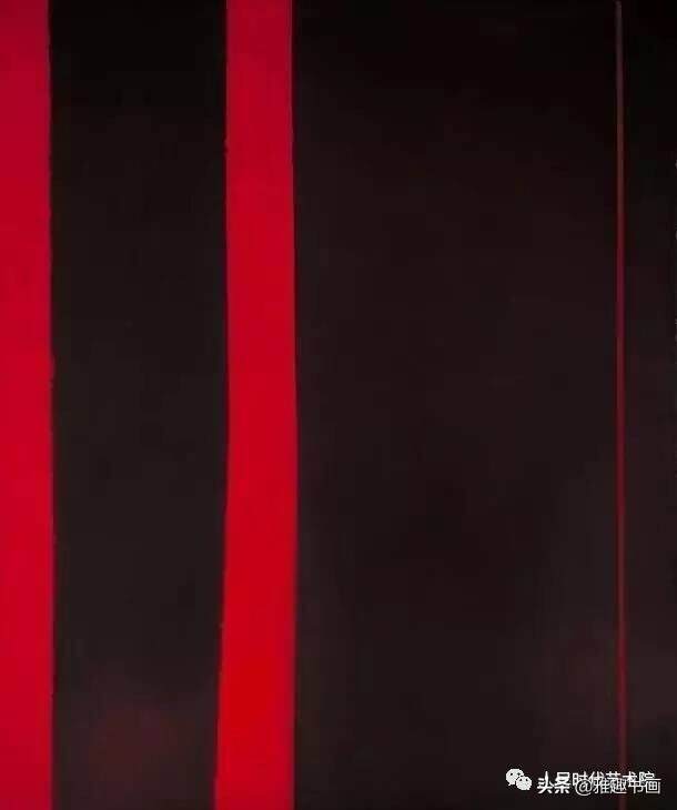 为什么巴尼特·纽曼的画那么值钱？可能是他画的直线比较直吧……