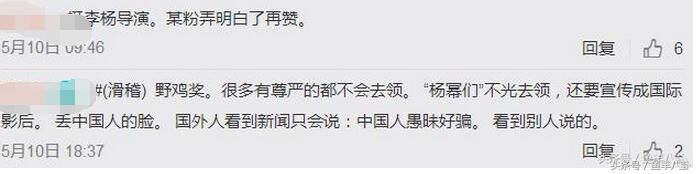 导演李杨：杨幂的“国际影后”很丢脸！你们骂我也要说！
