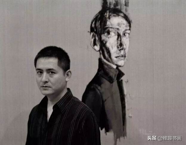 不简单的“乱笔”艺术家，一幅画竟卖1.8亿，还为天王刘德华画画
