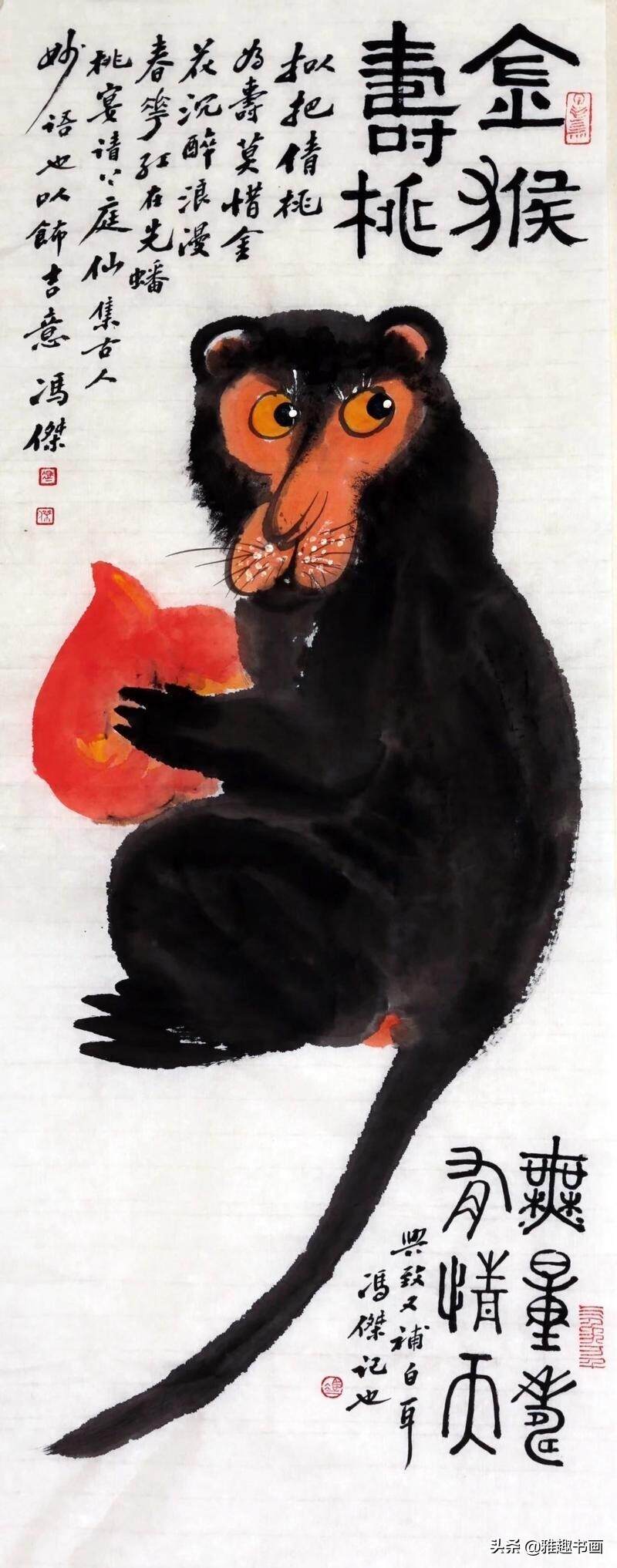 文人画家冯杰笔下的动物们：有温柔的，懂得羞愧的，做暖梦的……